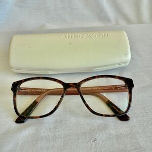 Anne Klein Mocha Tortoise Shell Glasses